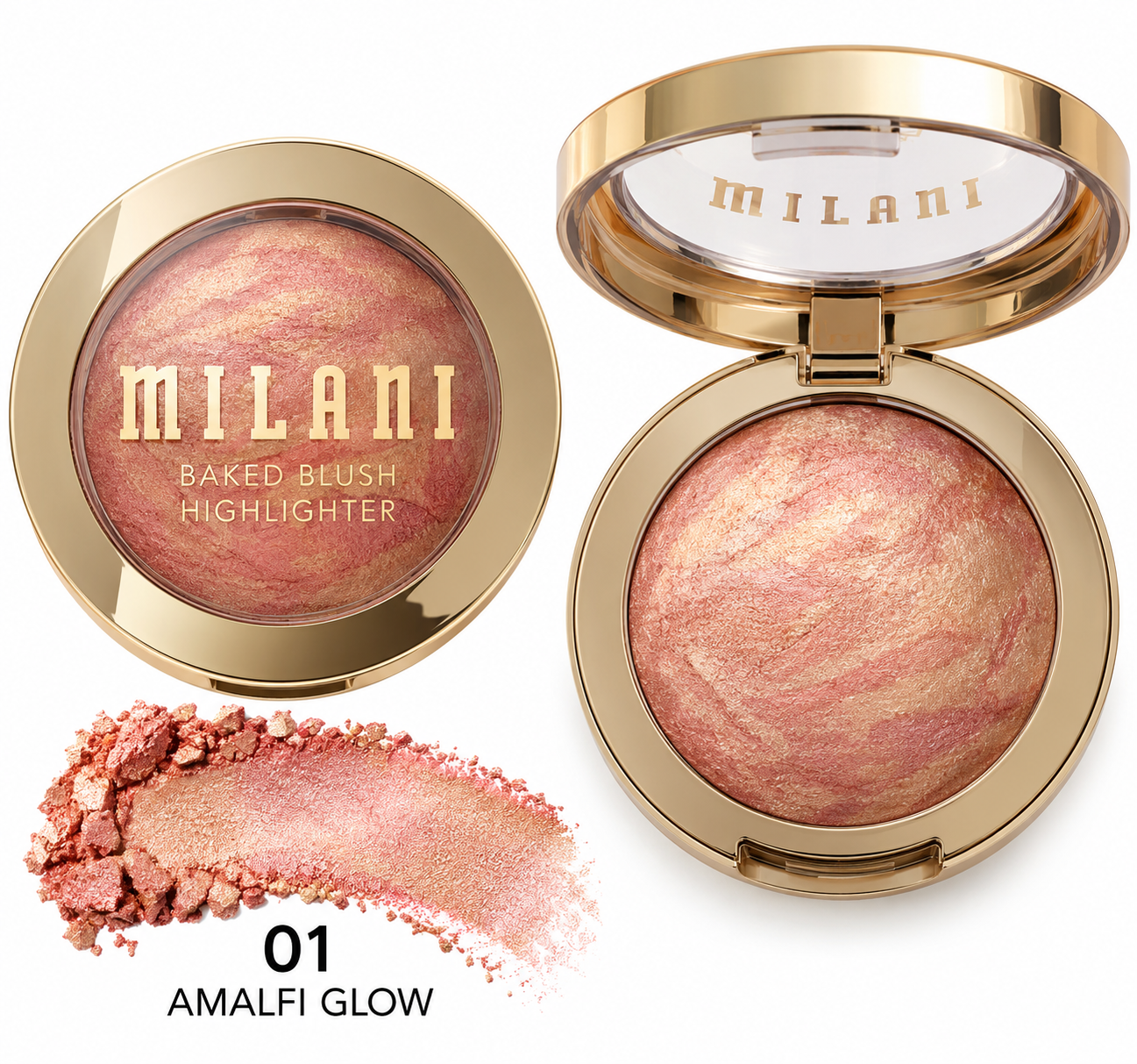 Anúncio: Blush Milani Iluminador 01 Amalfi Glow