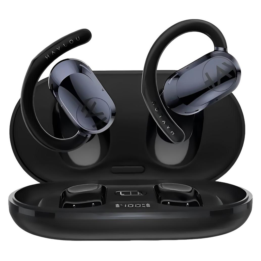 FONE BLUETOOTH HAYLOU OW02 EARHOOK 1 PRETO