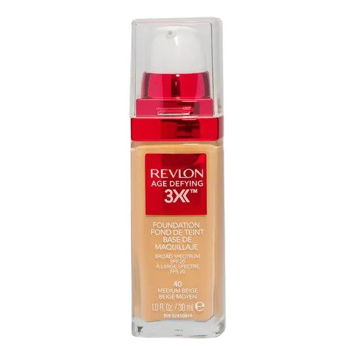 BASE LIQUIDA REVLON AGE DEFYING 3X 25 SAND BEIGE 30ML