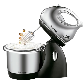 Anúncio: Batedeira B20PY Interbras Inox 2.5L/1000W/220V 50Hz