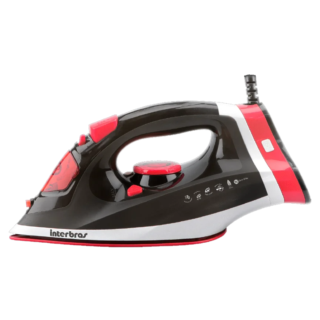 FERRO A VAPOR INTERBRAS F10PY PRETO 220V-50HZ