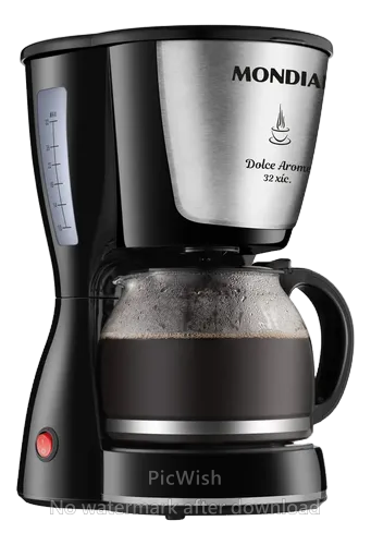 CAFETEIRA MONDIAL DOLCE AROME INOX C-32-32X PRETO 220V