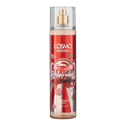 SPLASH COSMO DELICIOUS FRAGANCE MIST HOT COCOA PEPPERMINT 250ML