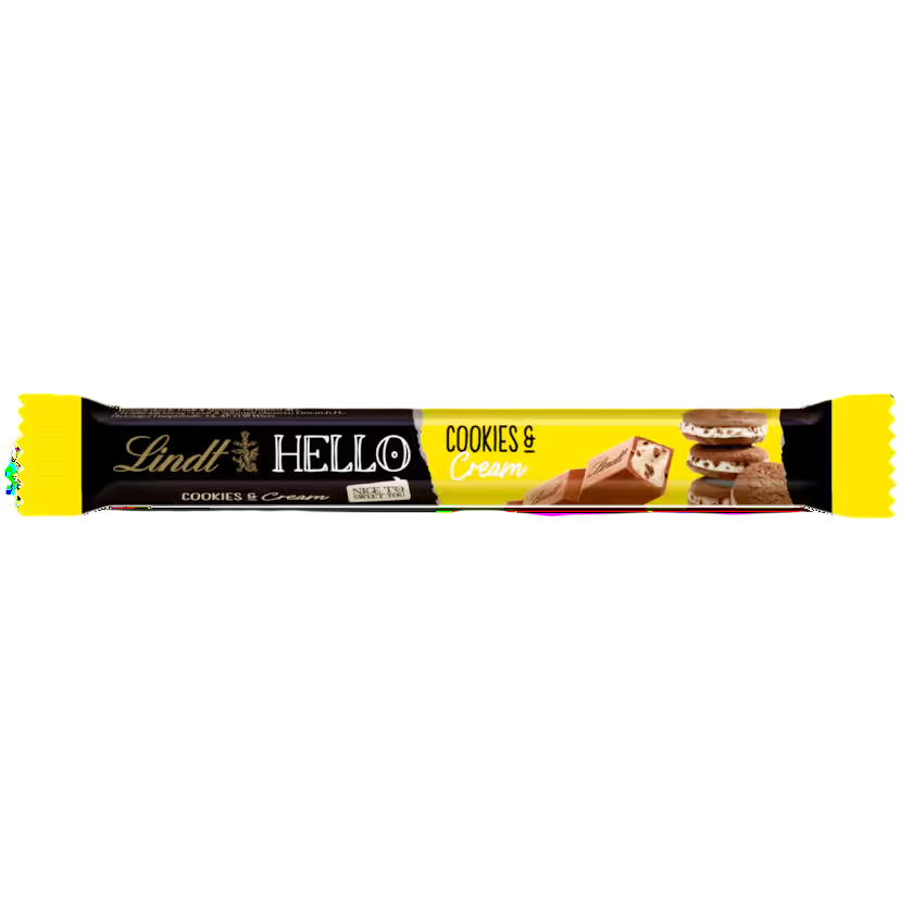 Chocolate Lindt Hello Cookies & Cream 37G