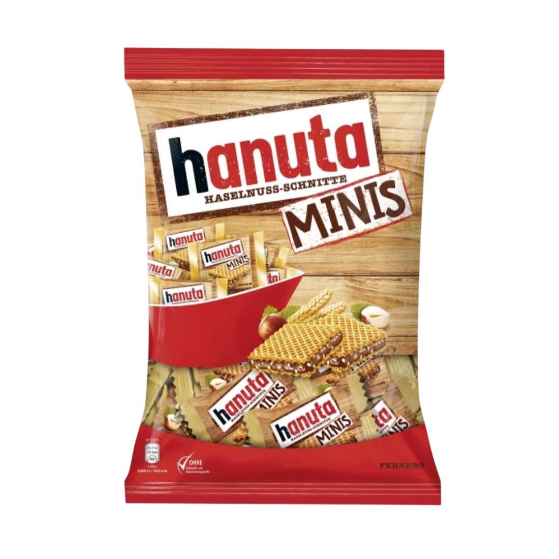 Anúncio: Biscoito Ferrero Hanuta Minis 200G 19Pcs*