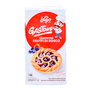 Anúncio: Biscoito Lago Gastone Crostatine Frutti Di Bosco 240G*