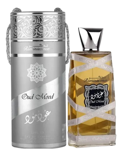 LATTAFA OUD MOOD REMINISCENCE SILVER UNISEX 100ML EDP