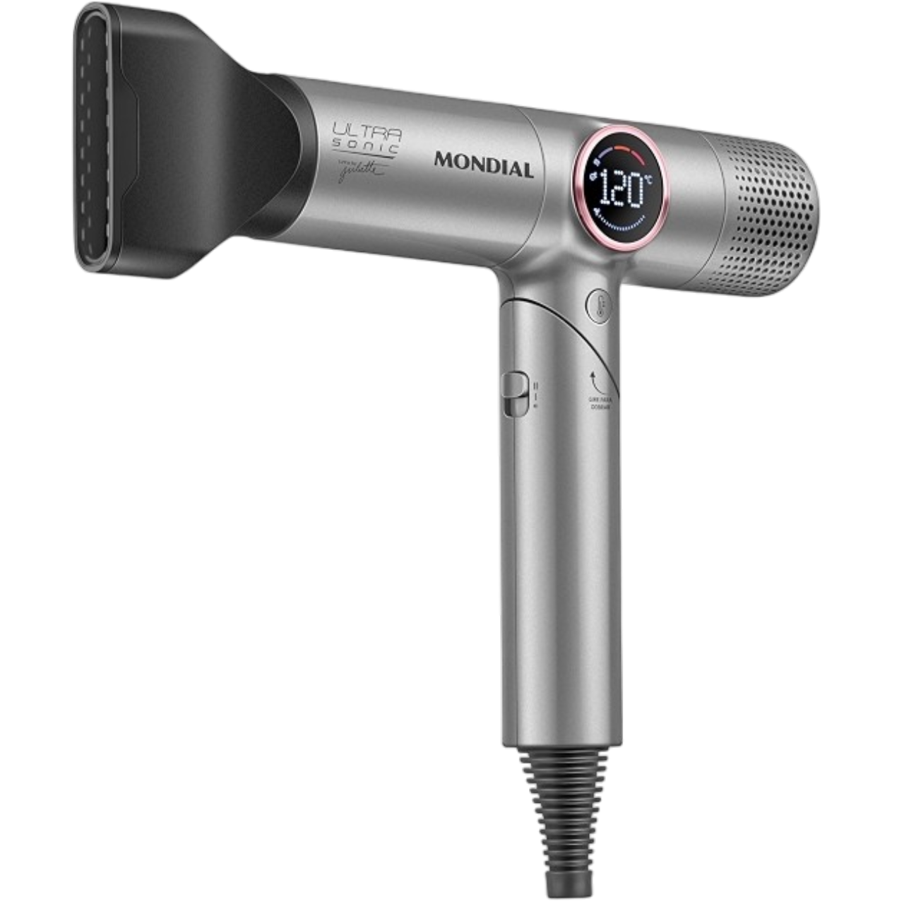Anúncio: Secador Mondial Ultra Sonic Scp-Ju-04US Silver 220V 155795