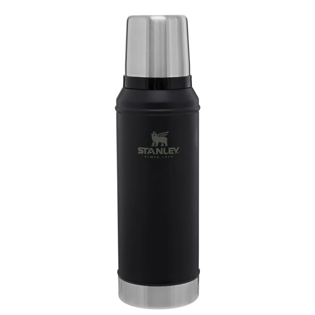 GARRAFA TERMICA STANLEY CLASSIC BOTTLE PRETO 940ML