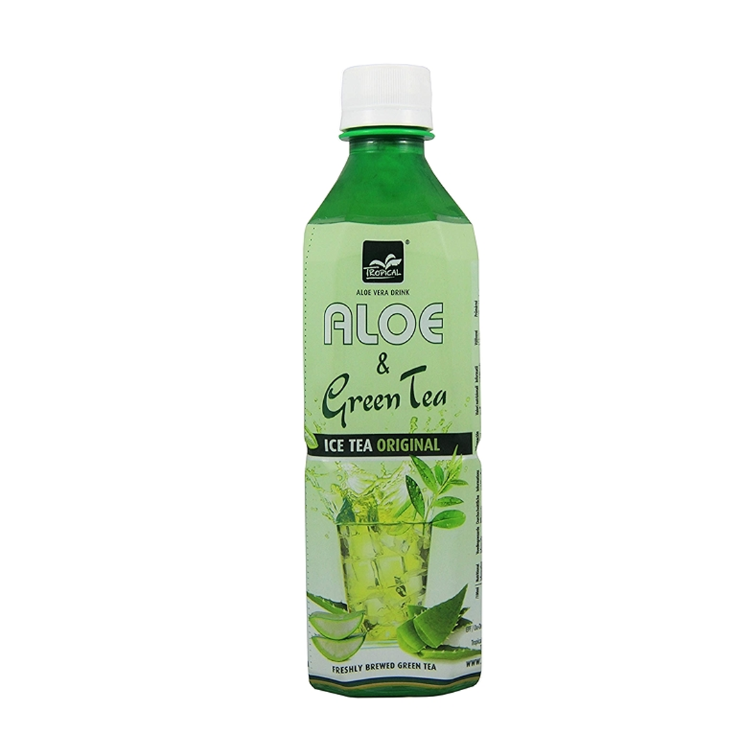 BEB SUCO SUIZ TROPICAL ALOE & GREEN TEA ICE TEA ORIGINAL 500ML