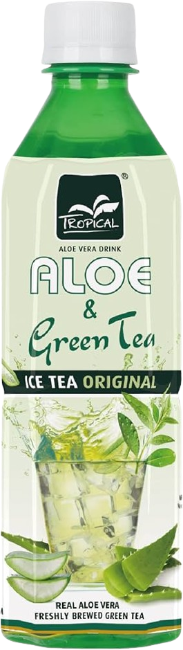 BEB SUCO SUIZ TROPICAL ALOE & GREEN TEA ICE TEA ORIGINAL 500ML