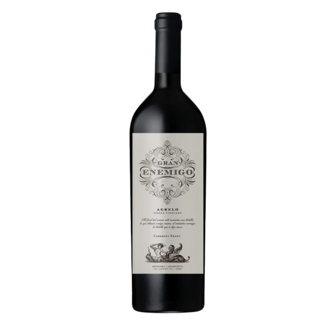 BEB VINHO ARG GRAN ENEMIGO AGRELO CABERNET FRANC 750ML