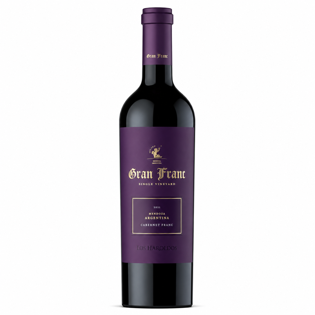 BEB VINHO ARG LOS HAROLDOS GRAN FRANC CABERNET FRANC 750ML