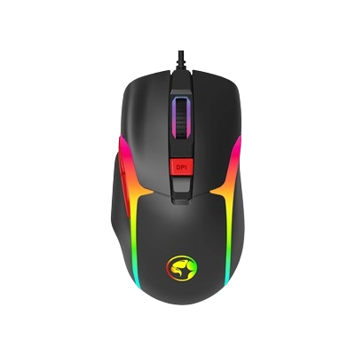 Mouse USB Marvo Scorpion M360 Gaming TEPO-70 RGB Black