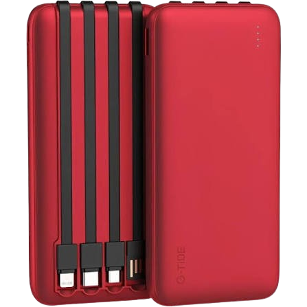 CAR EXT. G-TIDE POWERBANK P1 10.000MAH RED