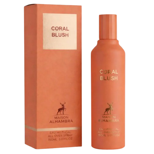 MAISON ALHAMBRA CORAL BLUSH MISTICAL 150ML SPRAY