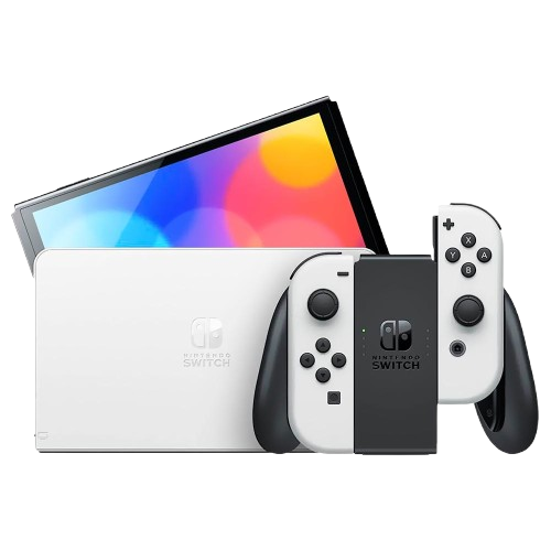 GAME NINTENDO SWITCH 64GB OLED BLACK WHITE HEG-S-KAAAA (JPN