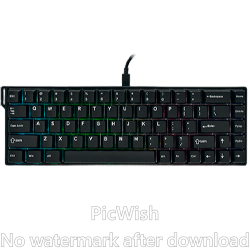 TECLADO USB GAMER AJAZZ AF98 INGLES PRETO/CINZA