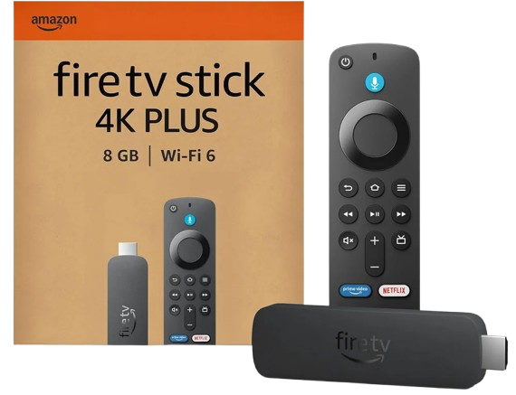 ADAPTADOR HDMI AMAZON FIRE TV STICK 4K PLUS 2GN 8GB WIFI 6 COMAN DE VZ