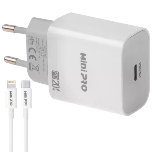 Anúncio: Ac Cel Fonte Midi Pro Mdp-20W 2USB-C C/CABO Branco