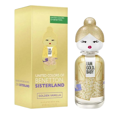 BENETTON SISTERLAND GOLDEN VANILLA 80ML EDP