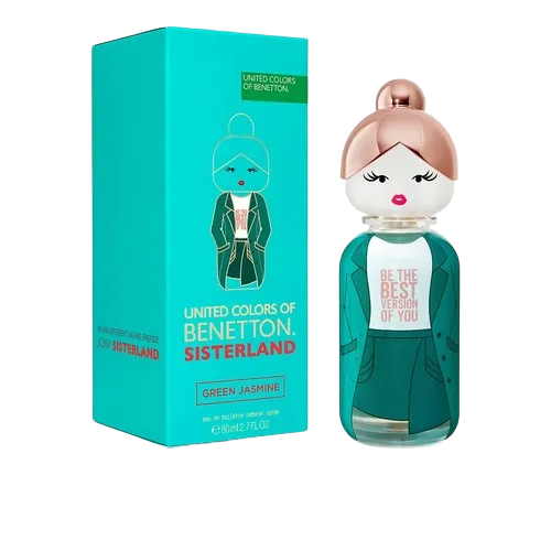 BENETTON SISTERLAND GREEN JASMINE 80ML EDT