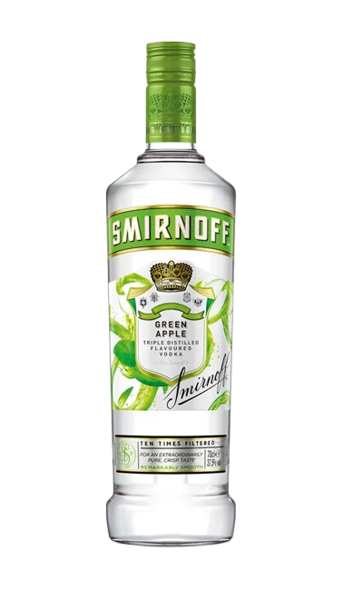 BEB VODKA ARG SMIRNOFF GREEN APPLE 700ML