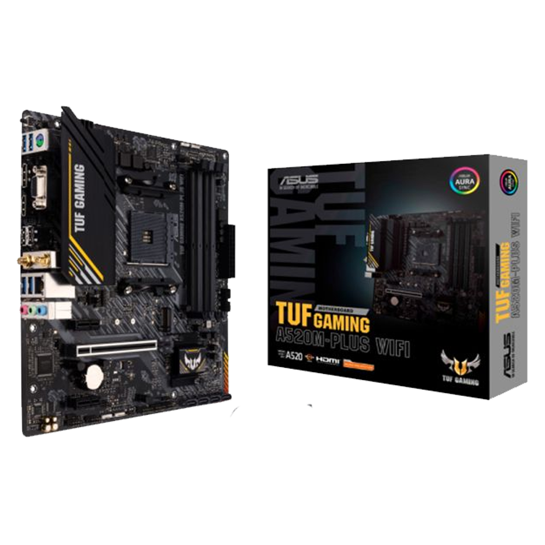 MB AM4 ASUS A520M-PLUS WIFI TUF GAMING ASUS VSR/HDMI/DP/M2/MATX