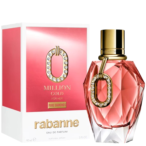 PACO RABANNE 1 MILLION GOLD PURE DIAMONDS FEM 90ML PARFUM
