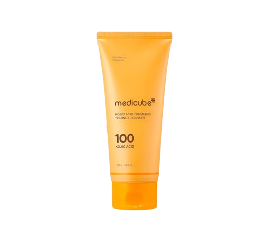 LIMPADOR FACIAL MEDICUBE KOJIC ACID TURMERIC PURIFYING GEL 500ML