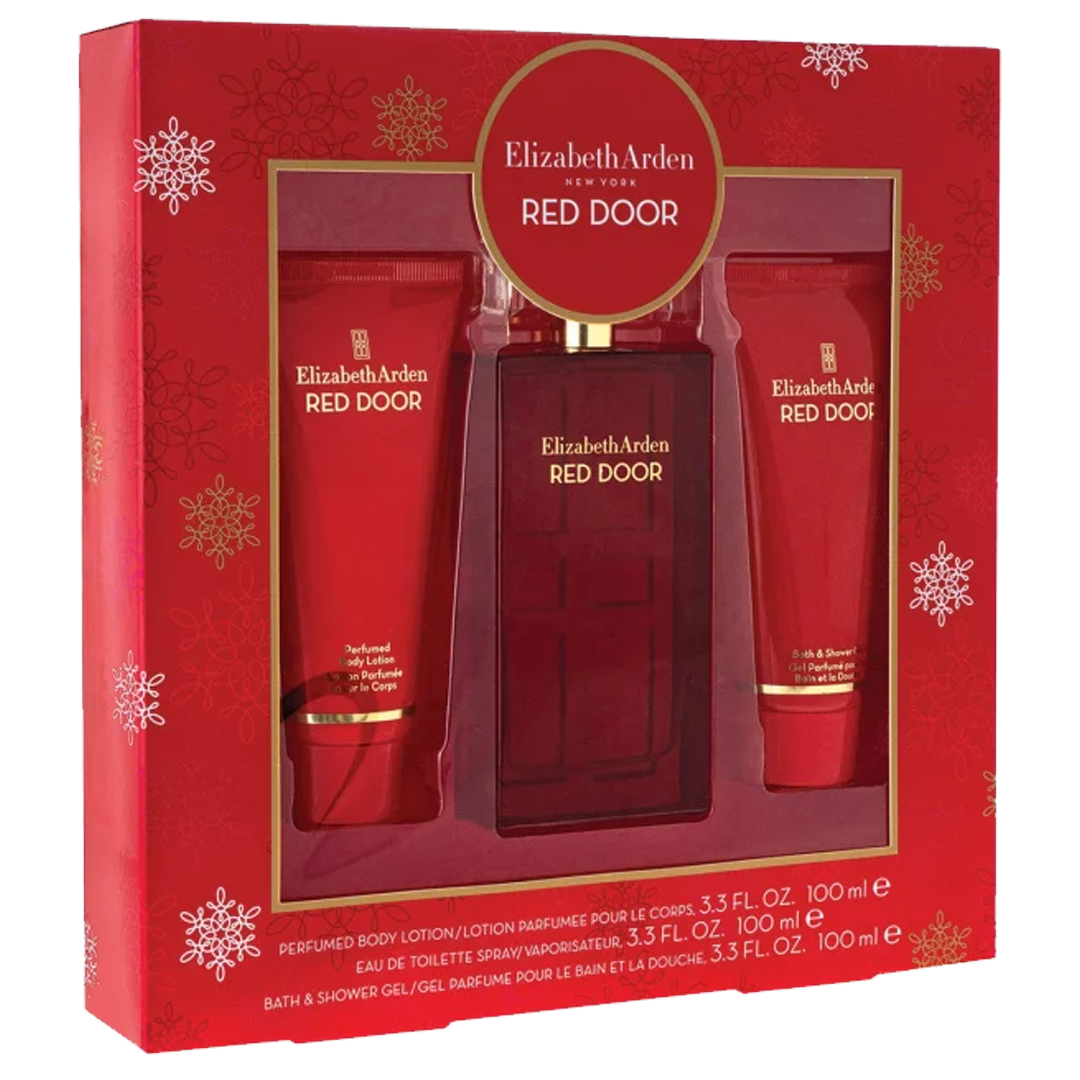 Anúncio: Elizabeth Arden Red Door Kit Fem 100ml EDT+BODY 100ML+SHOWER Gel 100ml