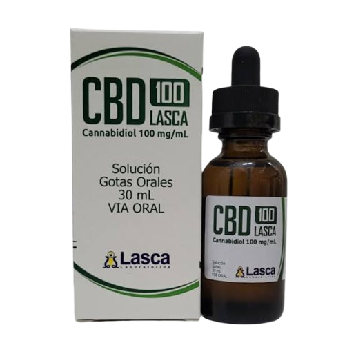OLEO SUBLINGUAL LASCA CBD CANNABIDIOL 100MG 30ML