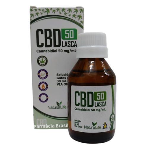 OLEO SUBLINGUAL LASCA CBD CANNABIDIOL 50MG 50ML
