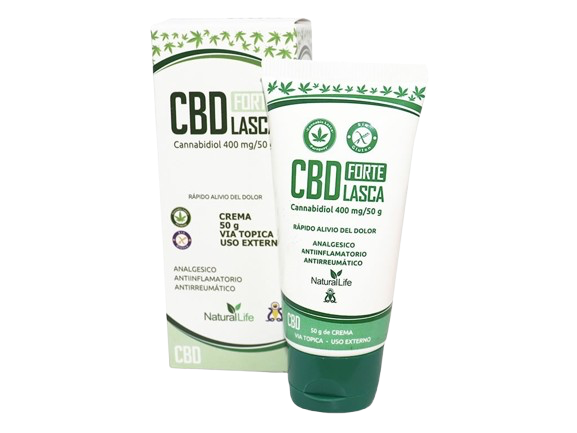 CREME LASCA CBD FORTE 400MG 50G