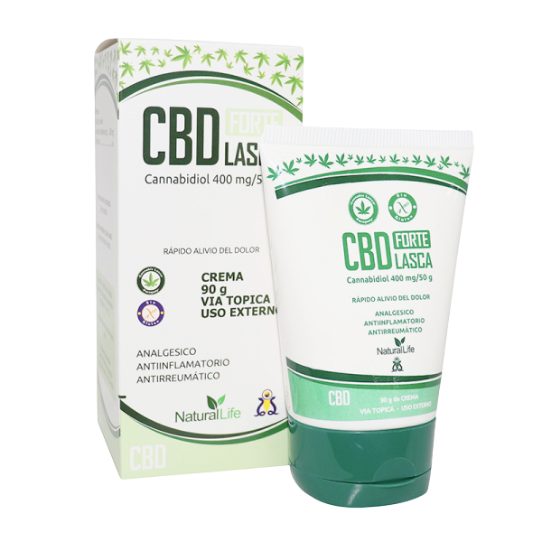 Creme Lasca CBD Forte Canabidiol 400MG 90GR