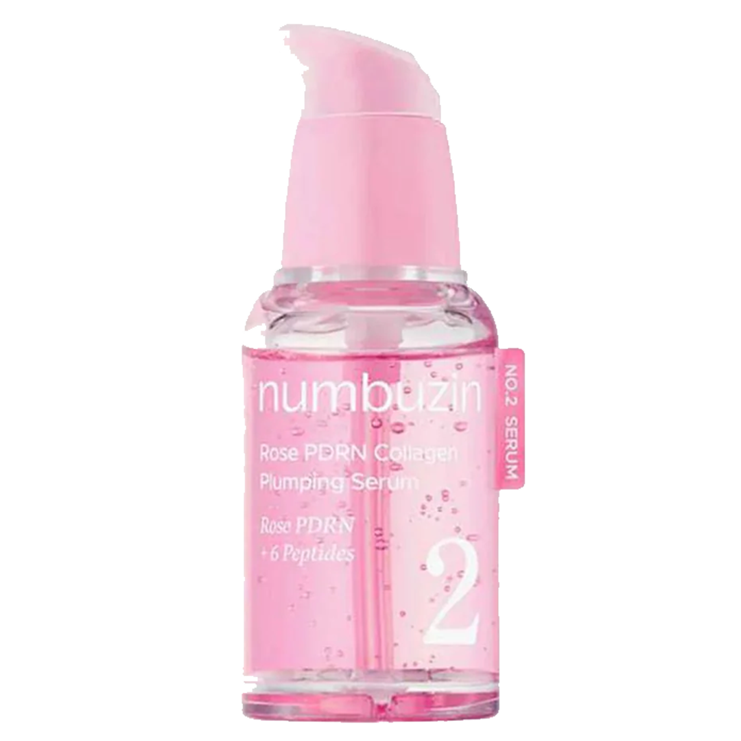 Rona Pink 美容液 Dセラム SERUM FACIAL NUMBIZIN Nø2 ROSE PDRN COLLAGEN PLUMPING 30ML 589718