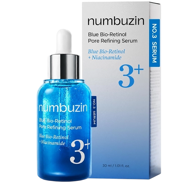 SERUM FACIAL NUMBUZIN Nø3 BLUE BIO RETINOL PORE REFINING 30ML