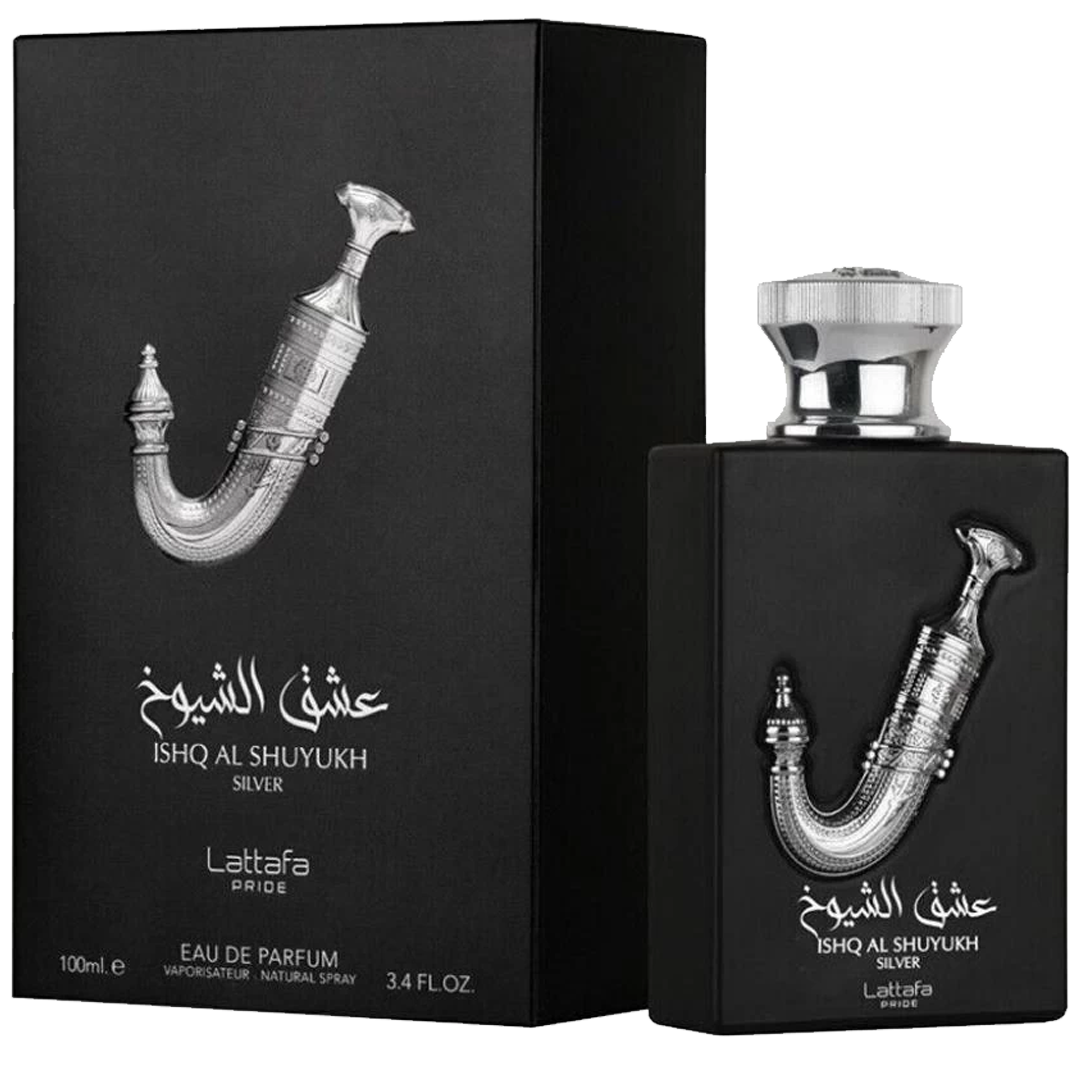 LATTAFA ISHQ AL SHUYUKH SILVER MEN 100ML EDP