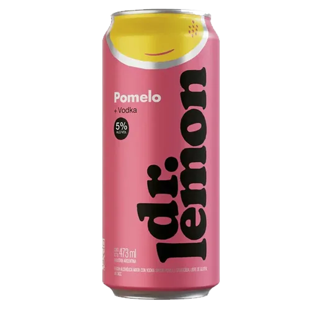 BEB GIN ARG DR.LEMON POMELO + VODKA 5% 473ML LATA