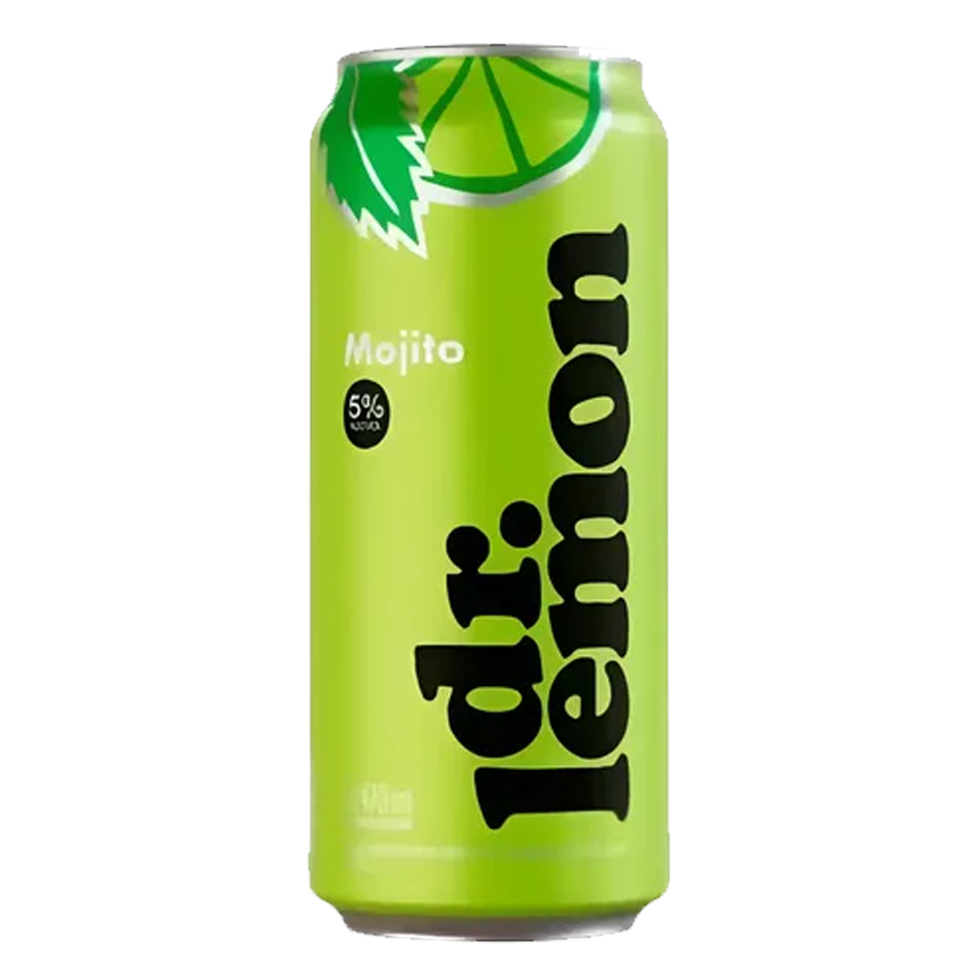 BEB GIN ARG DR.LEMON MOJITO 5% 473ML LATA