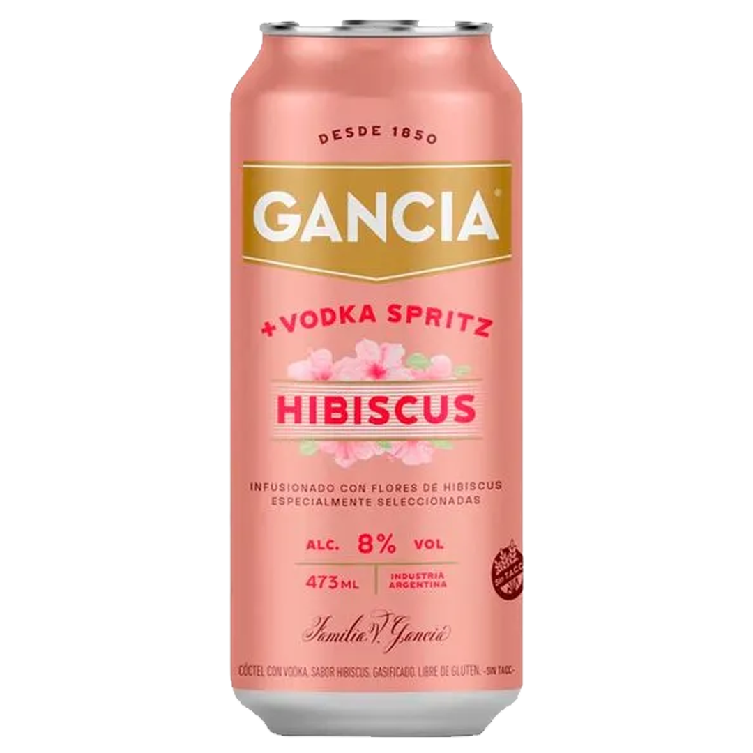COCTEL ARG GANCIA VODKA SPRITZ HIBISCUS 473ML