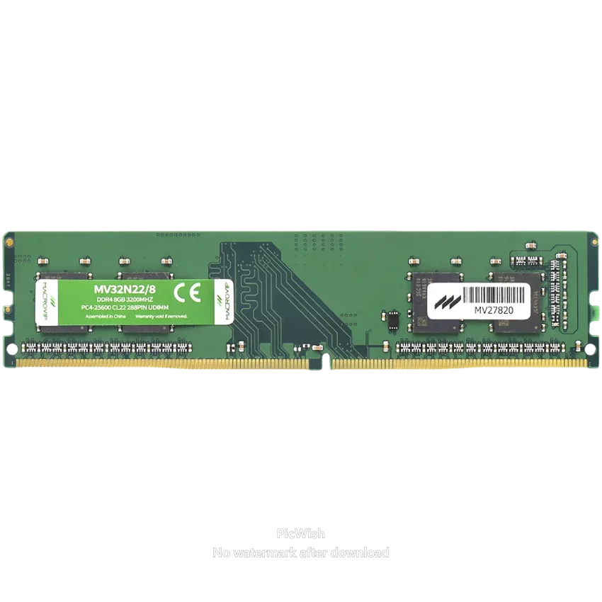 MEMORIA DDR4 8GB 3200GHZ HZ MACROVIP MV32N22/8"
