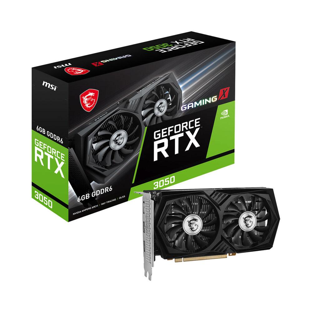VGA PCIE 6GB GDDR6 MSI GEFORCE RTX3050 LP 6G OC 912-V812-223