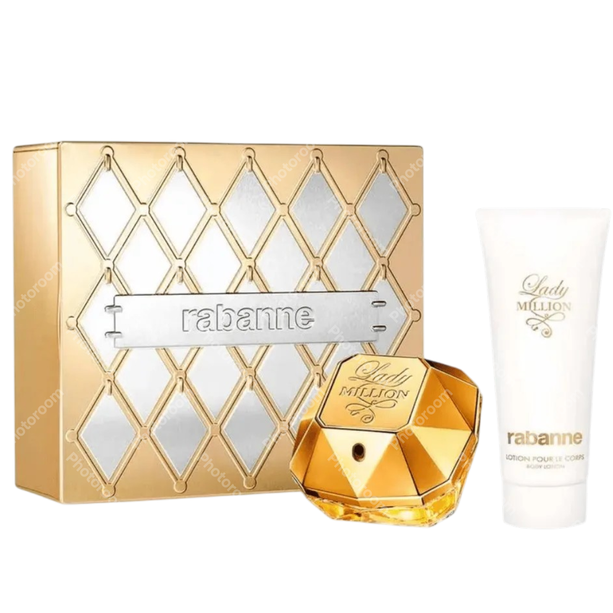 PACO RABANNE LADY MILLION KIT FEM 80ML EDP+BODY 100ML