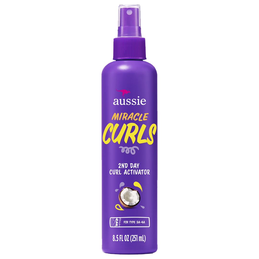 SPRAY PARA CABELO AUSSIE MIRACLE CURLS 2ND DAY ACTIVADOR 251ML