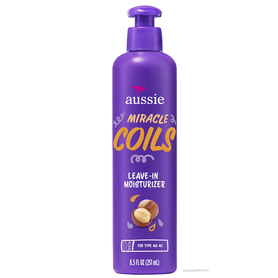 CREME DE PENTEAR AUSSIE MIRACLE COILS LEAVE-IN MACADAMIA 251ML