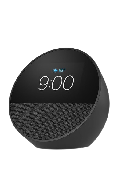 SPEAKER AMAZON ECHO SPOT ALEXA CLOCK BLACK 3422/7146