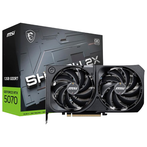VGA PCIE 12GB GDDR7 MSI VENTUS RTX5070 OC 2X BLACK 912-V532-238