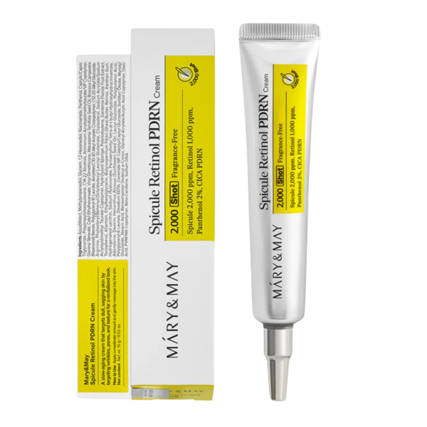 CREMA FACIAL MARY&MAY PDRN RETINOL SPICULE 15G