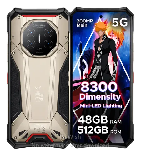 CEL DOOGEE S300 PRO 5G 16GB+512GB TITANIUM GOLD